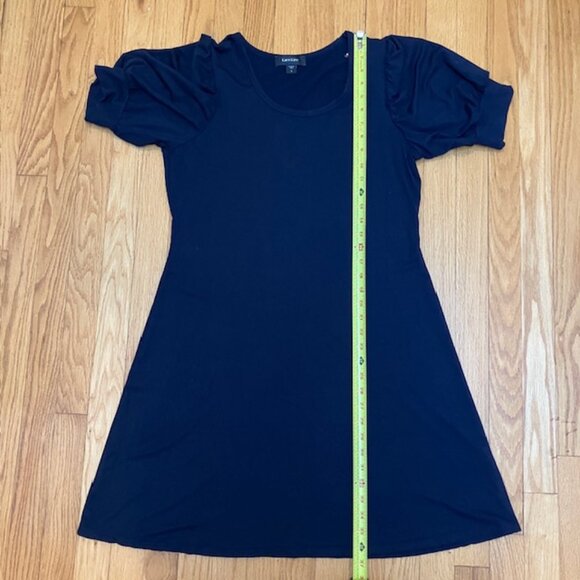 Karen Kane Erin A-Line scoop neck Jersey Dress in Navy size L - Picture 10 of 10